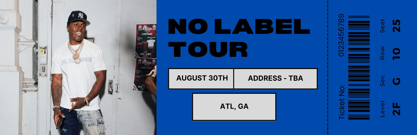 NO LABELS TOUR TICKET